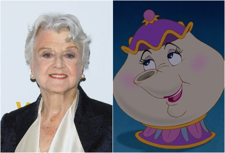 Angela Lansbury, Sra. Potts, La bella y la bestia, película, Disney