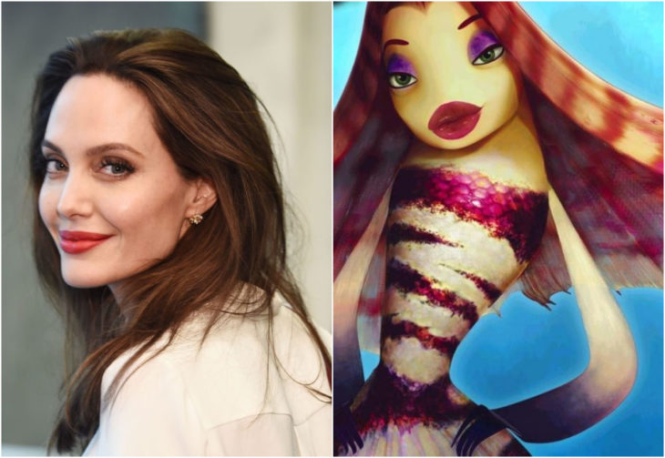 Angelina Jolie, Lola, El espantatiburones, películas, Disney