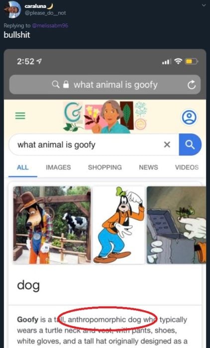 Twitter abre debate sobre si Goofy, personaje de Disney, es un perro o una vaca