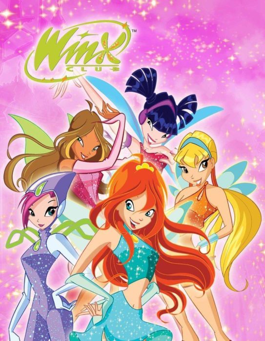 Posters de la caricatura de hadas Club Winx 