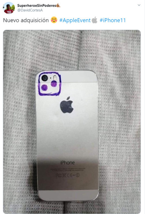 memes de Twitter que usuarios compartieron después de la presentación del nuevo iPhone 11