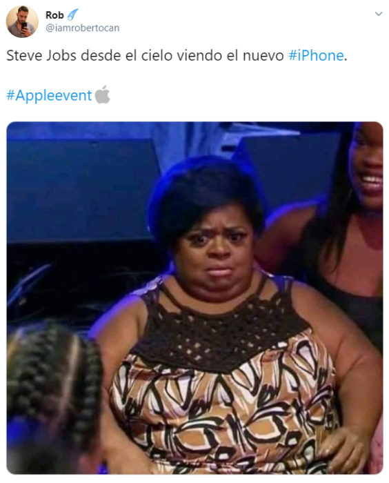 memes de Twitter que usuarios compartieron después de la presentación del nuevo iPhone 11