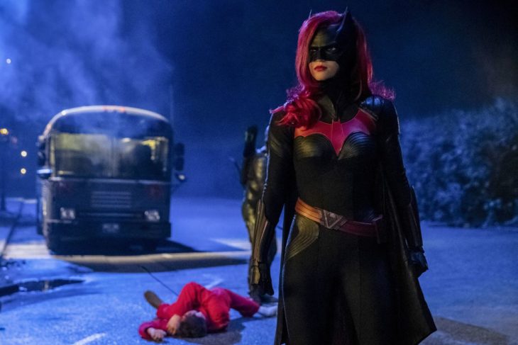 Ruby Rose, Rachel Skarsten, Dougary Scott, Meagan Tandy y Camrus Johnson en la serie Batwoman