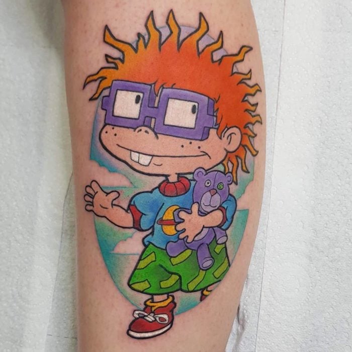 Tatuaje de la caricatura Rugrats 