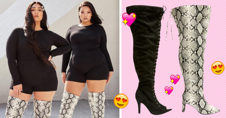 ¡Por fin! Lanzan línea de botas altas para chicas curvy