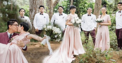 Pide a sus amigos que sean sus ‘damas de honor’ e Internet ama el resultado