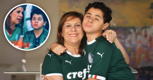 Madre relata partidos a su hijo invidente y es nominada a Mejor Fan