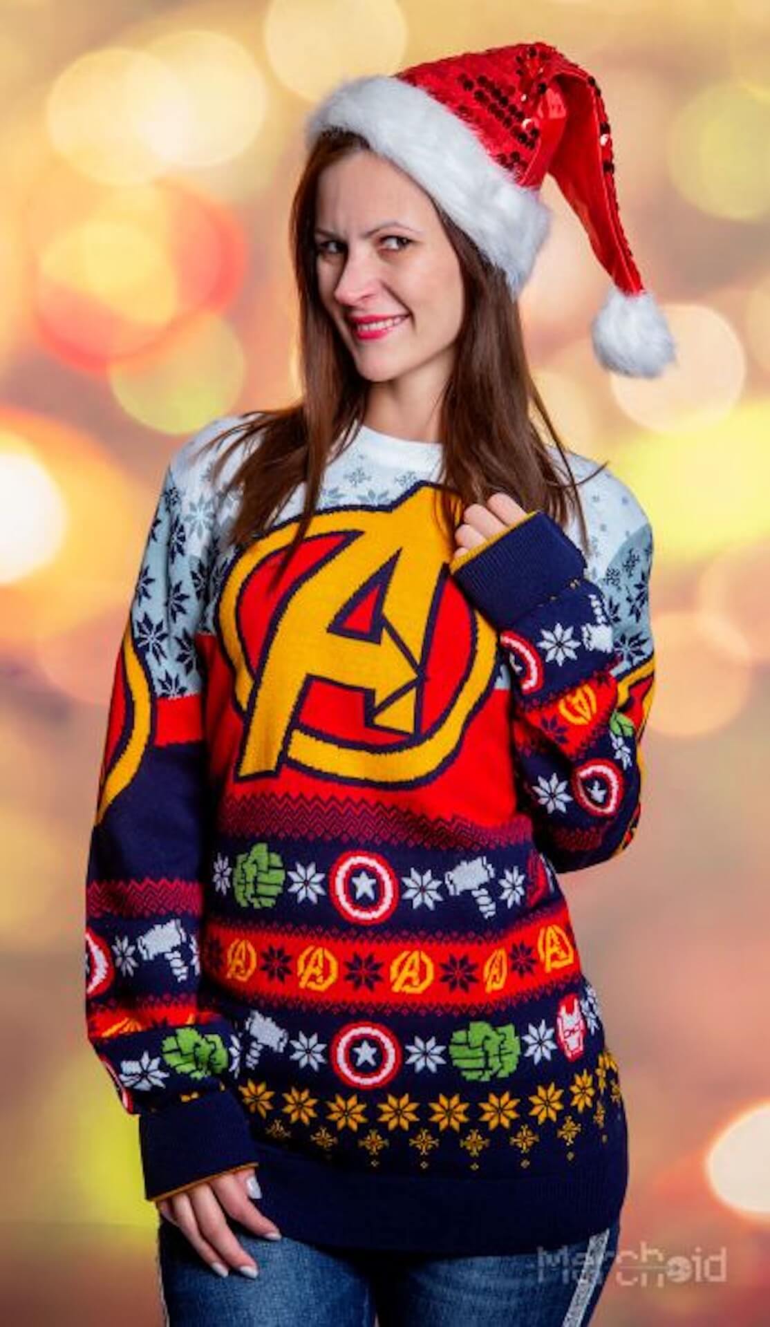 necesidad Personificación Intacto Marvel se adelanta a la Navidad y lanza suéteres feos