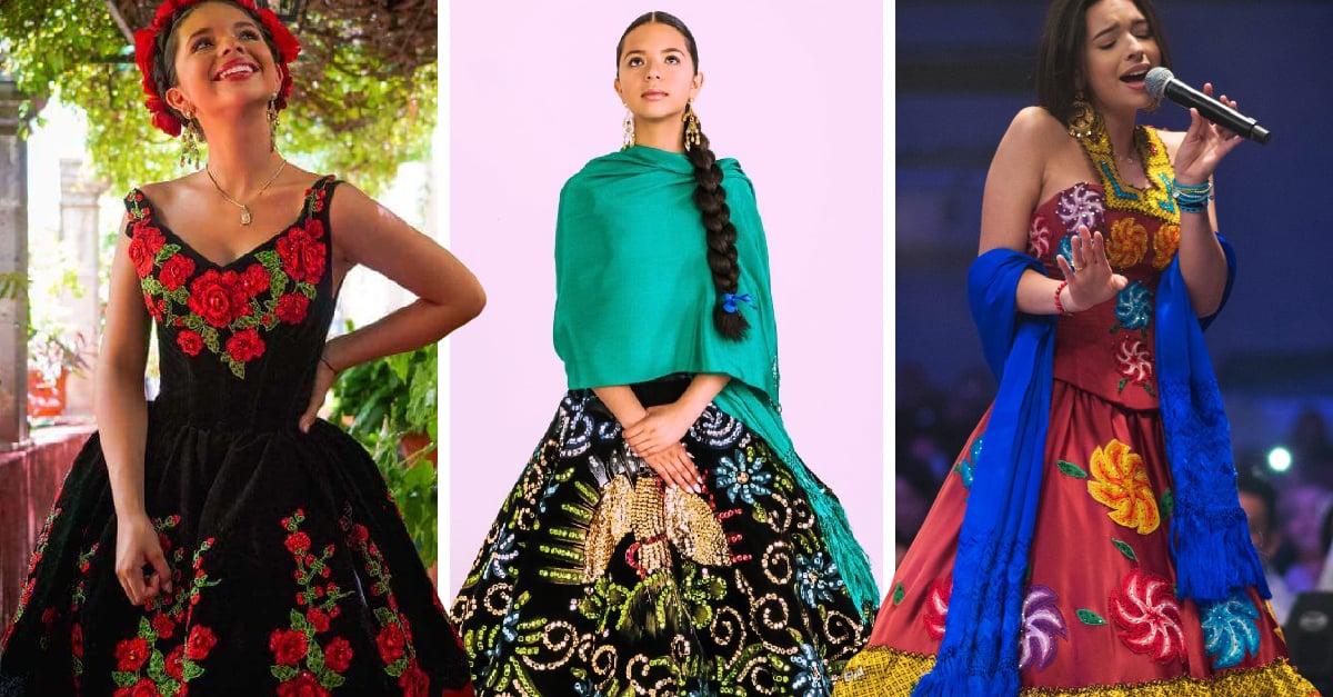 Los 10 vestidos más hermosos que usó Ángela Aguilar