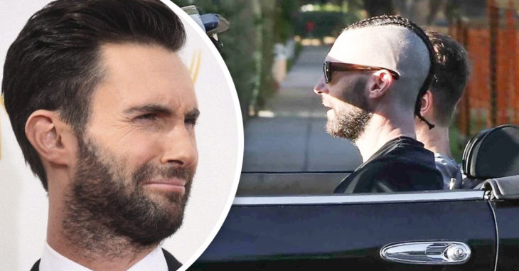 Adam Levine cambia de look y parece un miembro de la película 'Sangre por sangre'