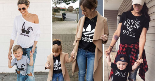 20 Ideas para combinar outfits con tus pequeños amores