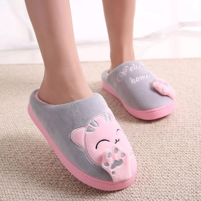 pantuflas de gato