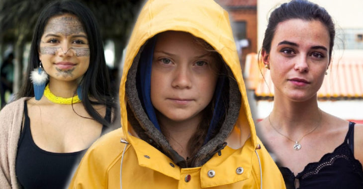 Gretha Thunberg no está sola, más niñas pelean contra el cambio climático