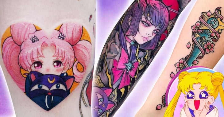 25 Tatuajes de Sailor Moon para recibir toda la fuerza de los astros