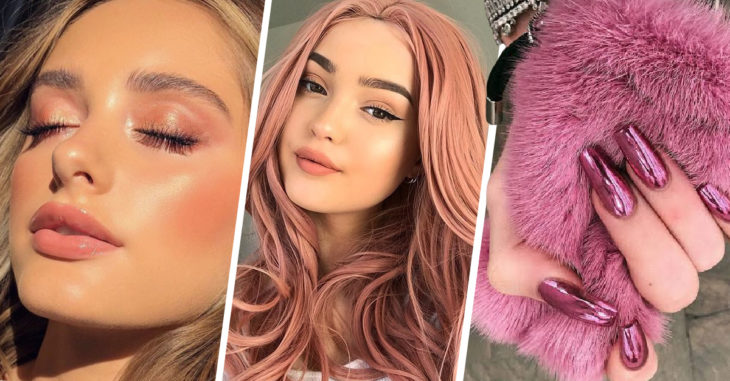 Maquillaje en rosa es tendencia este año