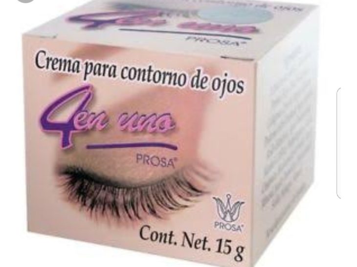 Crema para contorno de ojos prosa 