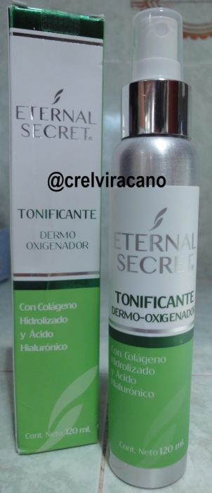 Tonificante eternal secret de color verde