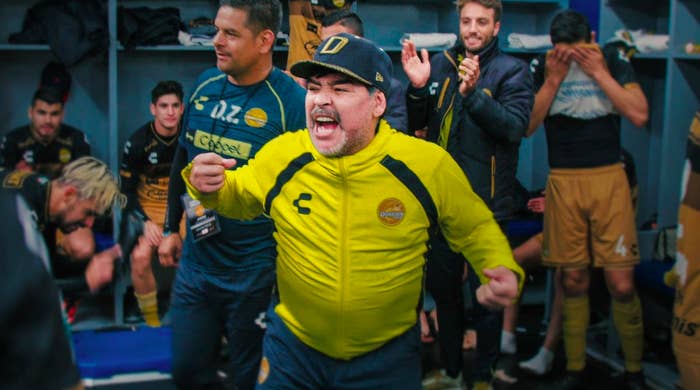 Escena del documental de Netflix: Maradona en Sinaloa 