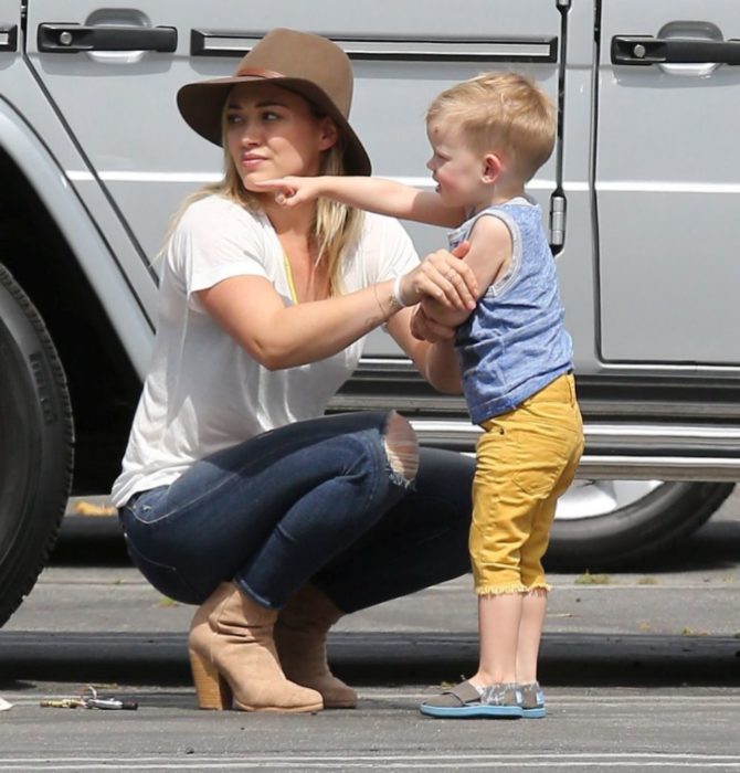 Hilary Duff e hijo