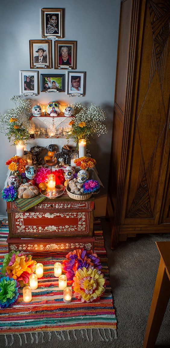 Ideas Para Montar Un Altar De Muertos En Espacios Peque Os Altares ...