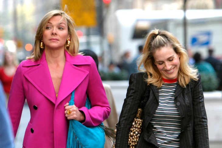 Kim Cattrall y Sarah Jessica de Sex and the City