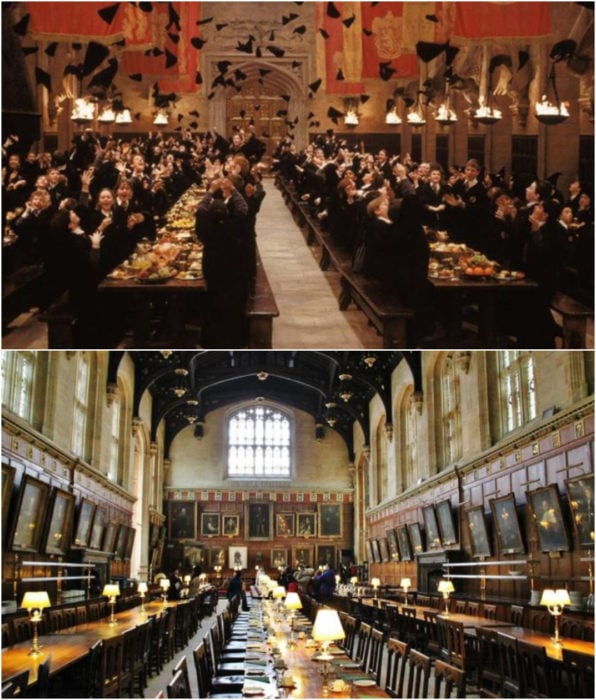 Colegio Universitario Christ Church locación de la película Harry Potter