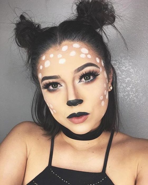 Maquillaje halloween venadito