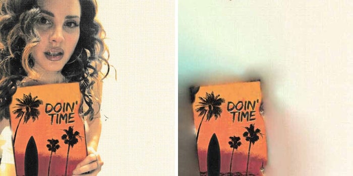 Lana Del Rey, portada del disco Doin' Time 