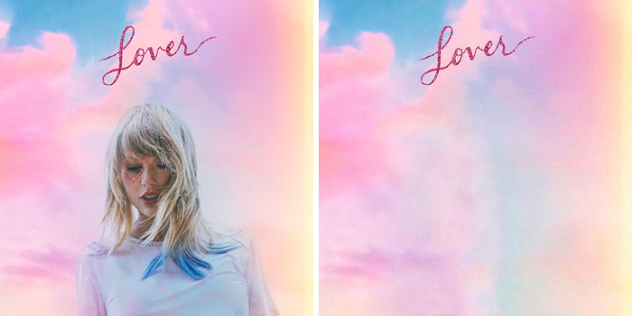 Taylor Swift, portada del disco Lover