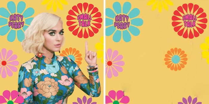 Katy Perry, portada del disco Small Talk 