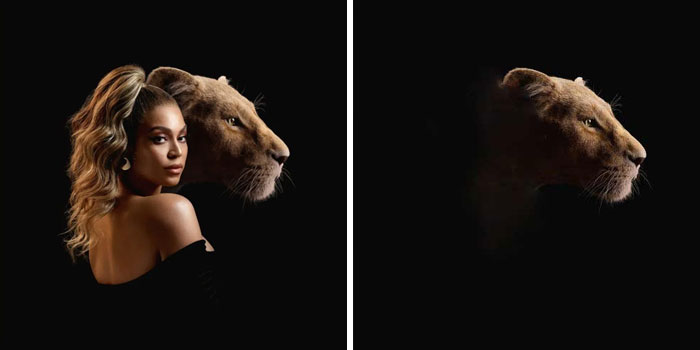 Beyoncé, portada del disco Spirit