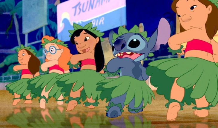 Niñas de la película lilo y stitch bailando 