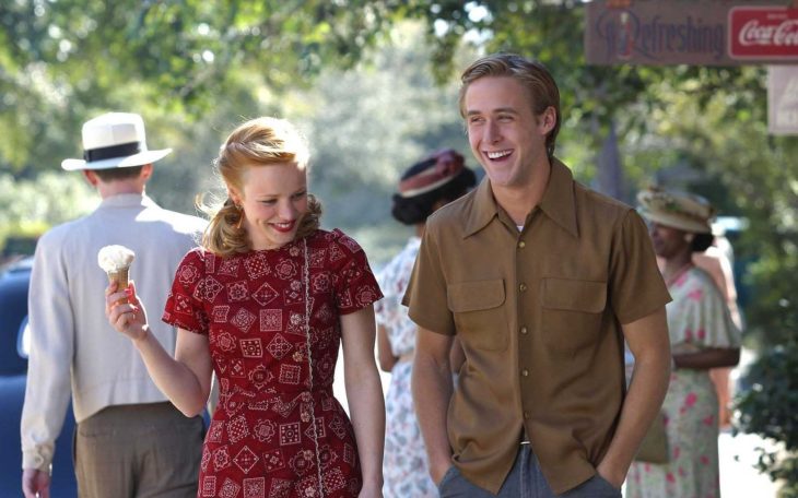 Ryan Gosling y Rachel McAdamas en Diario de una pasión