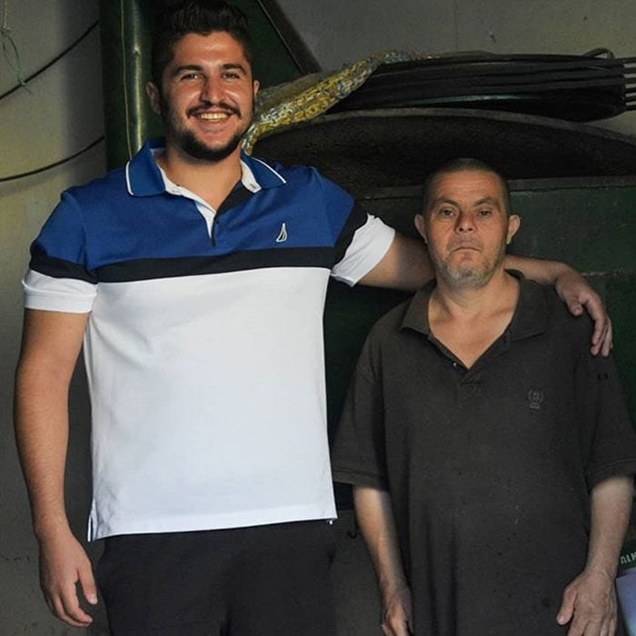 Sader Issa y su papá Jad 2