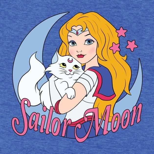 Versión americana de Sailor Moon; Serena y Luna