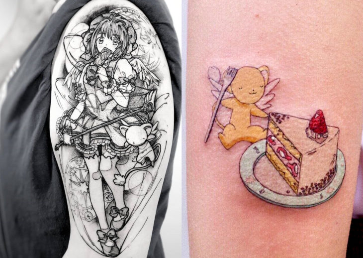 Tatuajes de caricaturas de Cartoon Network; Sakura Card Captors, Kero