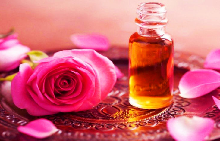 aceite de rosas