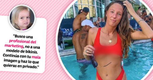 Compañía trató de humillar a una aspirante por una foto en bikini en sus redes sociales