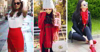 10 Tips para usar el color rojo en tus outfits decembrinos