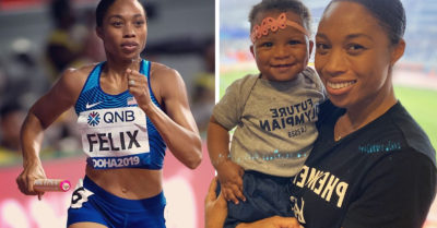 Supera el récord de Usain Bolt ¡10 meses después de haber dado a luz!