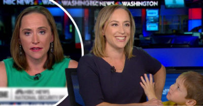 Conductora es interrumpida en vivo por su hijo y el momento se hace viral