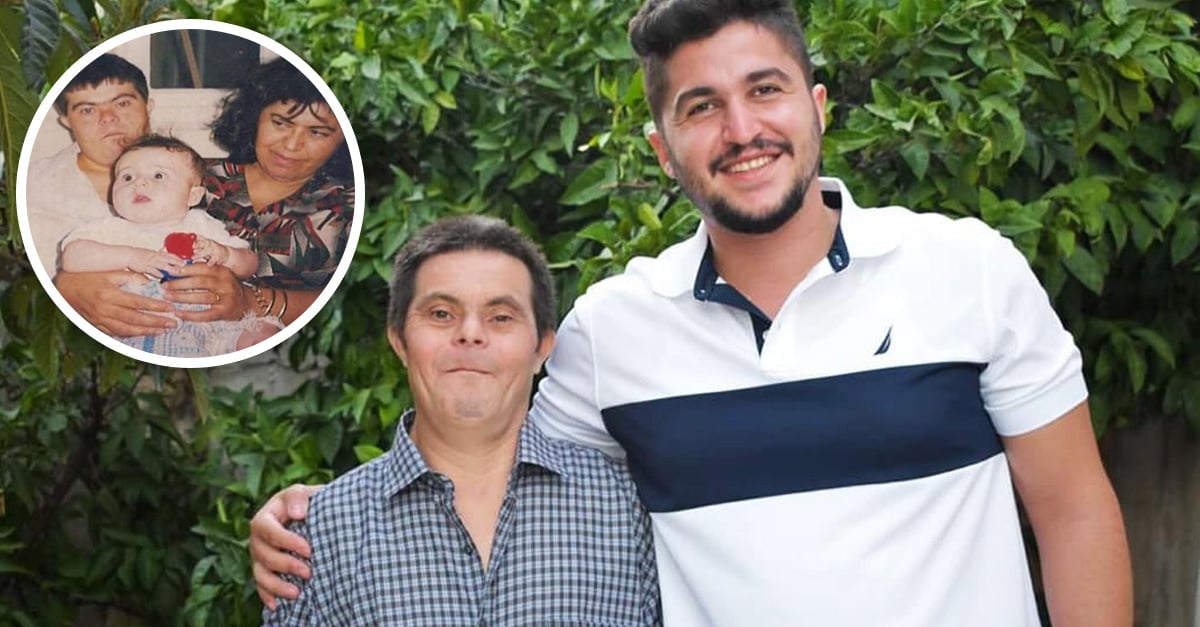 Es hijo de un hombre con síndrome de Down: está orgulloso