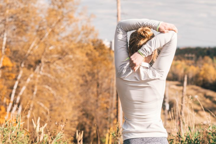 Mujer haciendo ejercicio