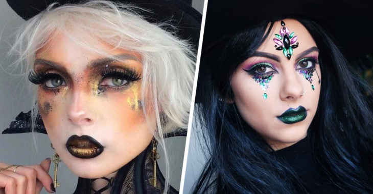 15 Ideas de maquillaje de brujas para celebrar Halloween