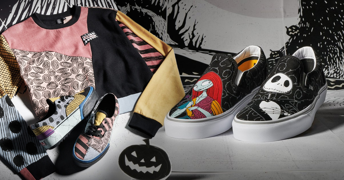 Vans crea colección inspirada en 'El extraño mundo de Jack'