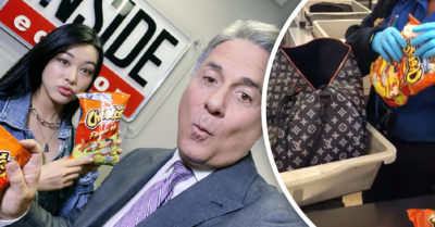 La detienen en el aeropuerto por llevar una dotación de Cheetos para su mejor amiga