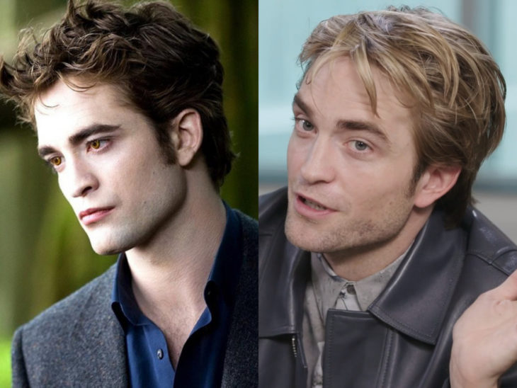 Actores de Crepúsculo antes y ahora; Robert Pattinson y Edward Cullen