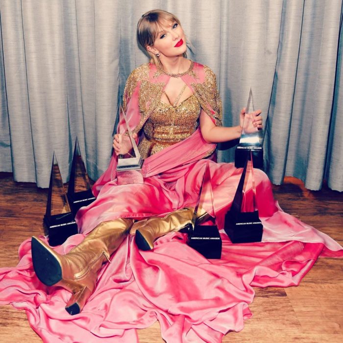 American Music Awards 2019 (AMA'S), Taylor Swift con 5 premios