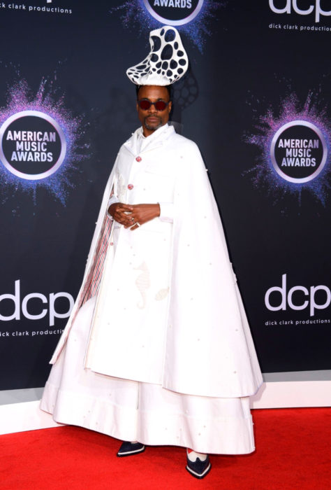 American Music Awards 2019 (AMA'S), Billy Porter vestido de blanco 