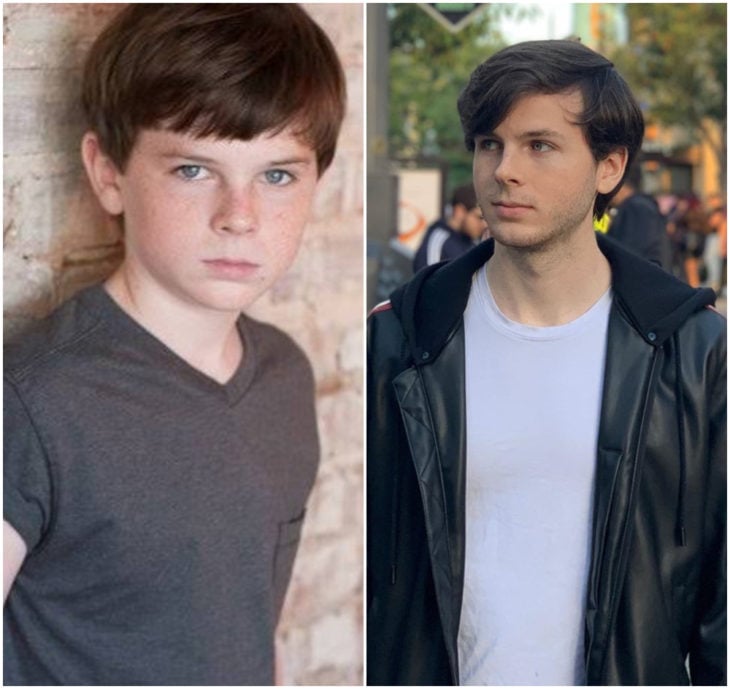 Chandler Riggs 10 años antes y después